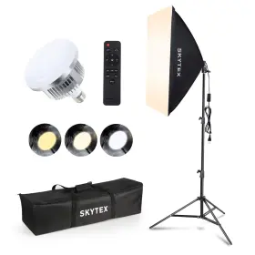 Led570s Skytex Softbox Lighting Kit 1pack Continuous Photography Lightin