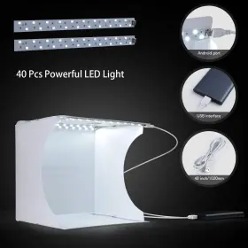 Slow Dolphin 717332386060 Photo Studio Light Box For Jewellery Small Items Folding Photography Portabl #2