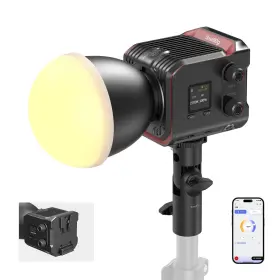 252660-sr Smallrig Rc 100b Cob Video Light 100w Bi-color 2700k-6500k Type-c Pd Fast Charging