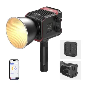 252661-sr Smallrig Rc 100b Cob Video Light With Handle Bi-colour 2700k-6500k Type-