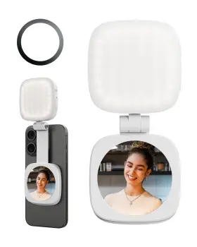 252730-sr Smallrig Magnetic Selfie Light For Iphone Phone With A Mirror Instant Attachme