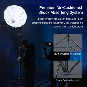 3736 Smallrig Photography Light Stand 110 Inch /9.2ft/280cm For Softbox Max Load 8kg #3