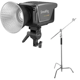 3970-a Smallrig Rc 450d 450w Daylight Cob Led Video Light With 10ft Turtle Base C-stand