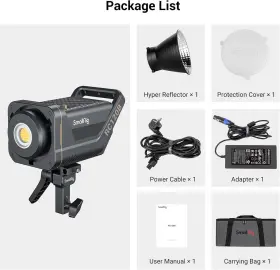 120b Smallrig 941590007175 Rc Bi-color Led Monolight Travel Kit #2