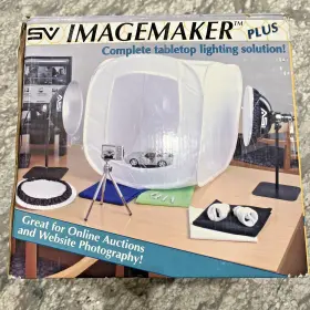 Smith-victor 037733007808 Imagemaker Plus Light Tent Kit With Mini Tripod