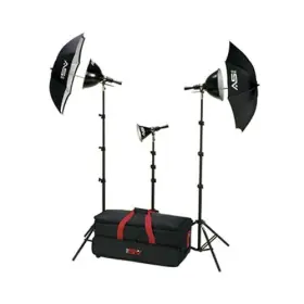 K6rc Smith-victor Kit 3-light 1250-watt Adapta-light Home Portrait