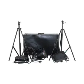 Sa-48 Smith-victor Vintage Spot Flood Photographic Light Tripod Set Lot 720 750