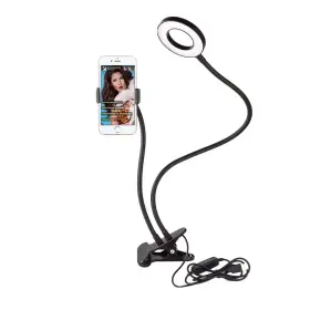 Sokani Sk600023 Selfie Ring Light With Cell Phone Holder And Stand Bracket For Youtube Tik To