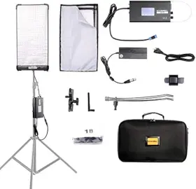 Soonwell Fb-21 Studio Flexible Led Light Panel Video Lighting Lamp 100w Bi-color