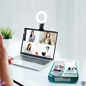B08ll2r32q Stanley Dimmable Ring Light Kit 3200k-6500k For Video Makeup Selfie Vlog Clip-on