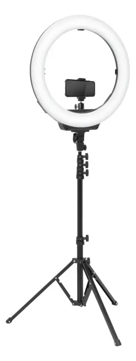 Studio Designs 445035328393 Artograph 18 Inch Led Selfie Ring Light With Tripod Stand And Phone Clamp For Live Str