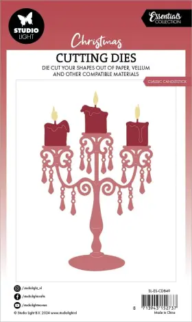 5a0023k3-1g6m3 Studio Light Essentials Cutting Die-nr. 849 Classic Candlestick #3