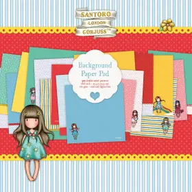 5a0023ml-1g6kn Studio Light Gorjuss Double-sided Paper Pad 8 Inch X8 18/pkg-nr. 152 18 Designs 5a00
