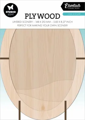 5a002bds-1gf00 Studio Light Essentials Plywood-nr. 05 Oval