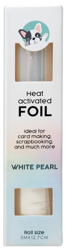 5a002bkp-1gdyq Studio Light Essentials Hot Foil 5 Inch X16ft-nr. 11 White Pearl