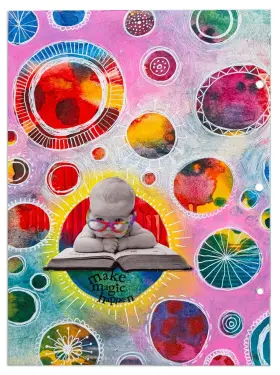 5a002gpv-1gj9r Studio Light Art By Marlene Signature Collection Paper Pad 8.25 Inch X11.57 -nr. 244 Collage Play #2