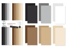Lespp135 Studio Light Essentials Paper Pad 11.8 Inch X5.9 -nr. 135 Brown And Grey #2