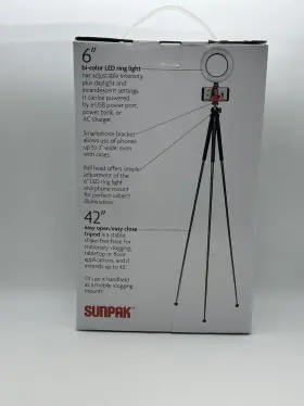Sunpak 090729614497 - Portable Vlogging Kit For Smartphones Black #2