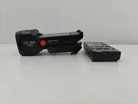 Rb-55e Sunpak Cz200 Vintage Cz-200 Video Light For Camcorder 6v Battery Pack Japan