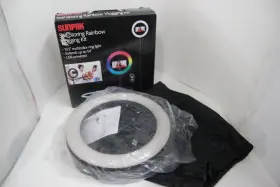 Vgc-ledrgb-11rl Sunpak Self-storing Compact Foldable Rainbow Vlogging Kit