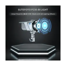 P230-bi Sutefoto 230w Led Video Light 2700k-6500k Bi-color Continuous Lighting 68400 #2