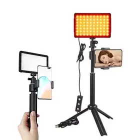 Swdport 780854559083 2-pack Studio Led Video Light Streaming Lights Computer Camera Webcam P #2