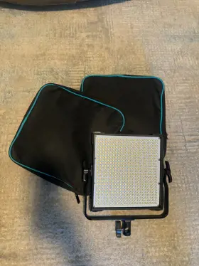 S45c Switti 2 Professional Led Photography Light Metal Video Panel Kit