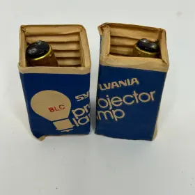 W-9212-0335 Sylvania Lot Of 2 Blc Gte/sylvania 30w 120v Microscope/projector Lamp Usa