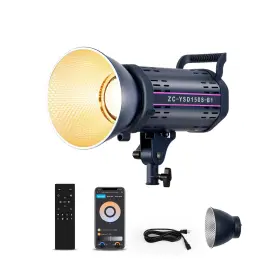 B0dzw38m5k Syscloud 150w Led Video Light With 2.4g&app Control Cob Bi Color 2700k-6500k 13000