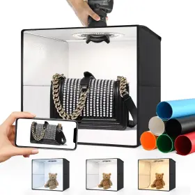 Zc-dysy-02 Syscloud Portable Photo Studio Light Box 16x16 Professional Dimmable Shooting