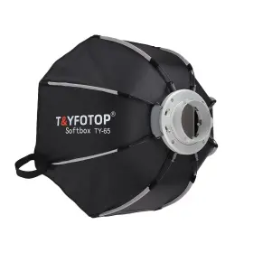 K2-65 T&yfotop 735812796994 Octabox Studio Photograohy Quick 1-step Open And Folding 26 Inches Octago