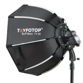 Ks90cm T&yfotop 35.4 Inches/90 Centimeters Octagonal Softbox With S-type Bracket Mount Carry