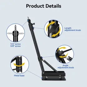 Ls05 Takerers Open Box - Ring Light Wall Mount Save Space 180 Flexible Rotation #2
