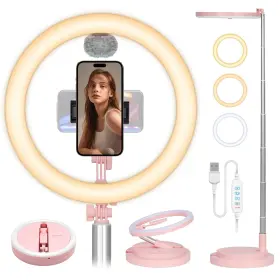 Tarion Olight-led-cs 24 Y3 Eu Led Selfie Ring Light - With Stand And Phone Holder Cold Shoe