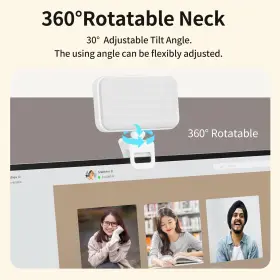 Yn20f601 Taxual Video Conference Light Clip-on For Phone And Laptop Portable Led Ligh #3