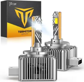 Ted1sm14920251201r Termitor D1s Light Bulbs 60 000lm 10x Brighter 6500k Cool White 1 Hid