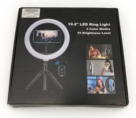 F-532f1 Tesoky 10.2 Inch Led Ring Light With Stand And Phone Holder -