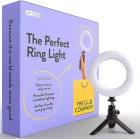 The G D Company 195893903290 Perfect 5-inch Portable Ring Light With Stand Premium Photo And Video Li