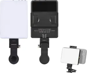 Rthjk1 Tizwis Mobile Phone Led Streaming Vlog Youtube Tiktok Twitter Light With 3000mah Battery