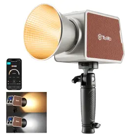Pl-100b-uk Tolifo 100w Led Video Light With Built-in 18000mah Battery Portable Bi-color Cob Co