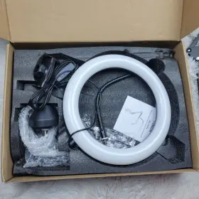 Trl-20 Tonor 12 Inch Large Ring Light With Stand And Phone Holder Tripod