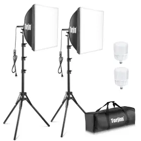 Torjim 747165481083 Softbox Photography Lighting Kit 16ftft X Professional Lig