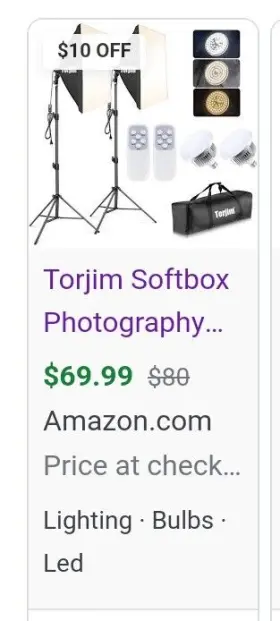 Am269-2 Torjim Linco 2 Softbox Light Kit Photo Studio Photography Continuous Lighting Stand Set