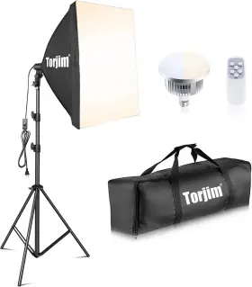 Xx-zbd27bk Torjim Softbox Lighting Kit 27 Inch X Professional Photography Wit