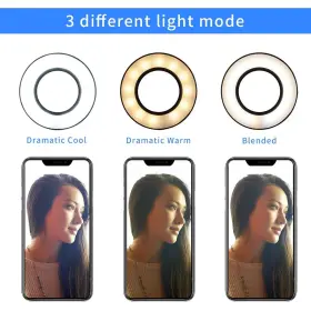 Tranesca 639853866510 Selfie Ring Light With Cell Phone Holder Stand For Live Stream/makeup Led Ca #2