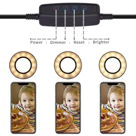 Tranesca 639853866510 Selfie Ring Light With Cell Phone Holder Stand For Live Stream/makeup Led Ca #3