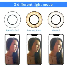 Tranesca 639853866527 Selfie Ring Light With Cell Phone Holder Stand For Live Stream/makeup Led Ca #2