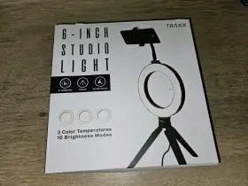 Hy-srl6 Traxx 6 Inch Led Ring Light Complete And Verified Working #2