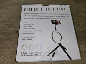 Hy-srl6 Traxx 6 Inch Led Ring Light Complete And Verified Working #3