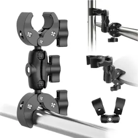 Onai-001 Tsonaregion Double Super Clamp Mount Umbrella For Chair Photography